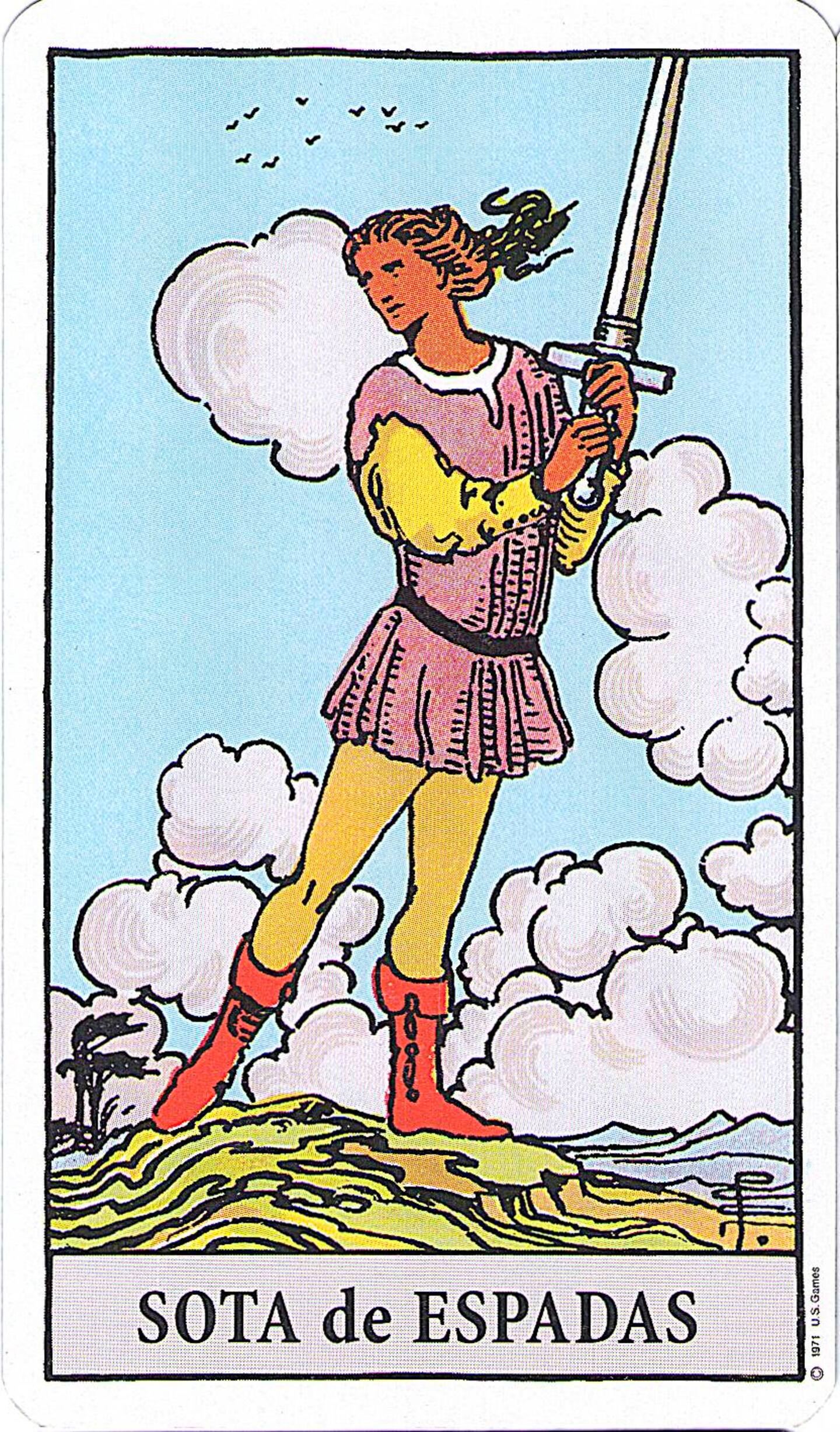 Карта паж мечей. Паж мечей на работу. Таро райдера уэйта паж мечей. Паж мечей таро уэйта. Карта паж мечей.